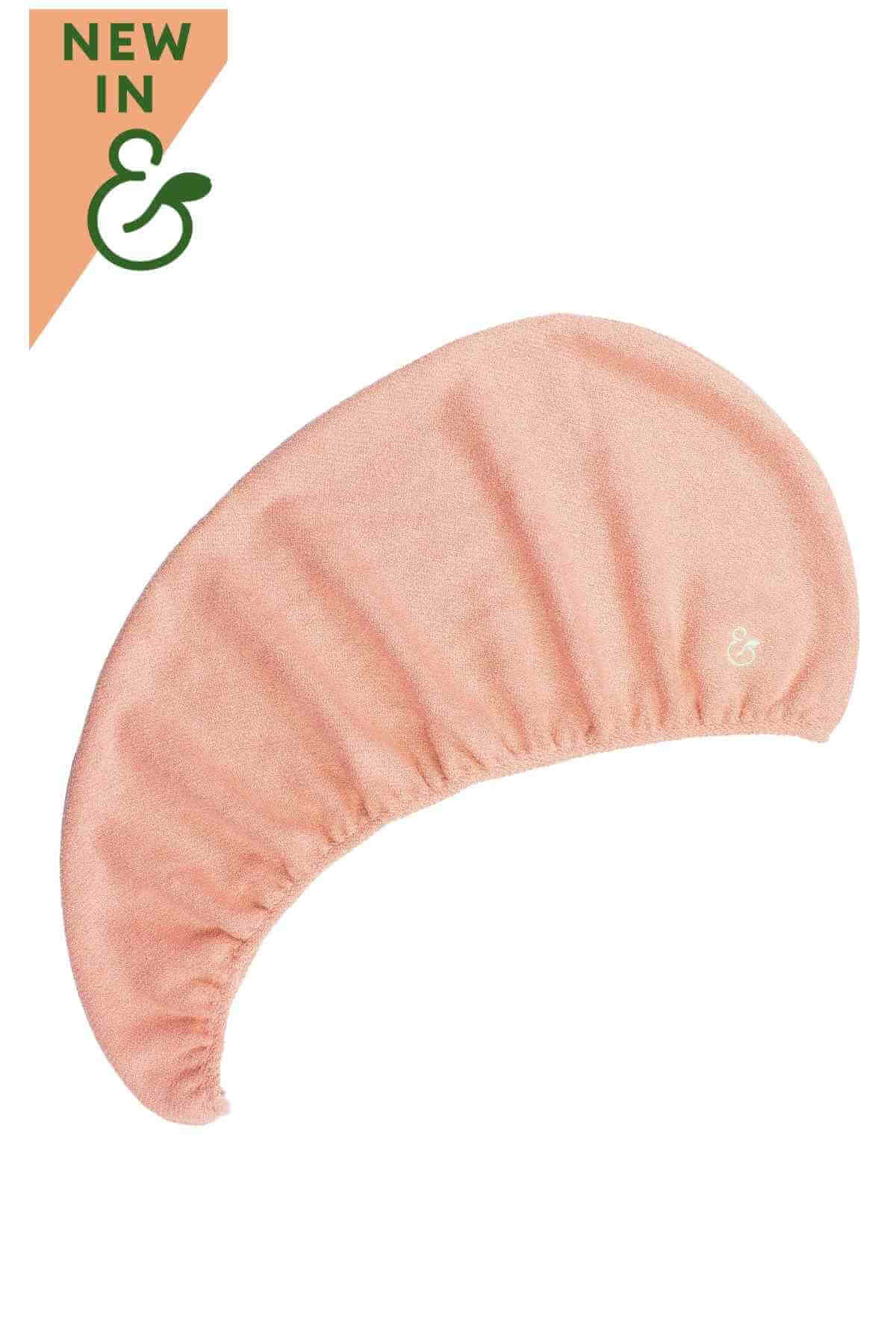 Microfiber Hair Turban Towel - PASTEL- PINK 