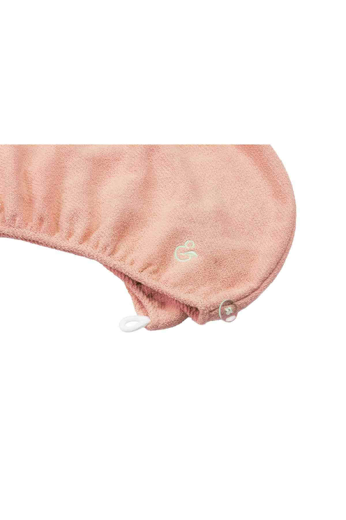 Microfiber Hair Turban Towel - PASTEL- PINK 