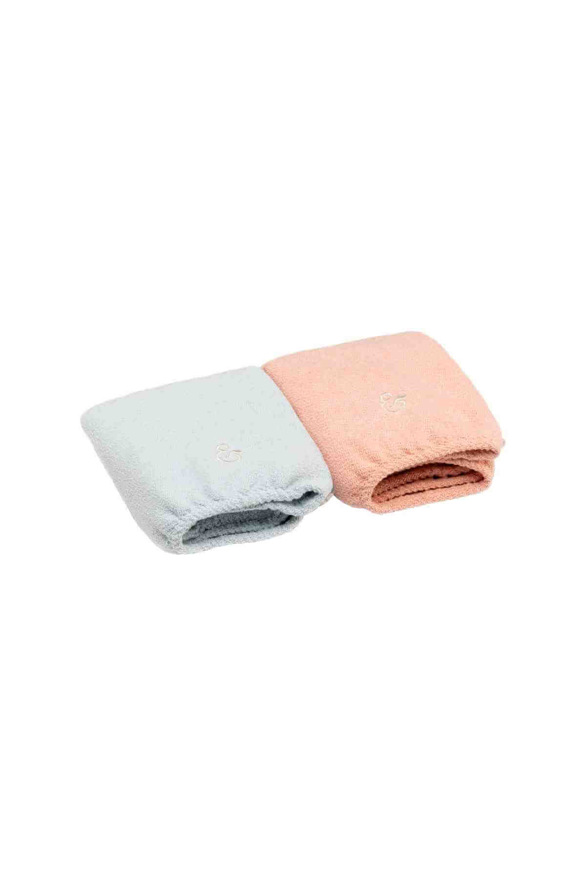 Microfiber Hair Turban Towel - PASTEL- PINK 