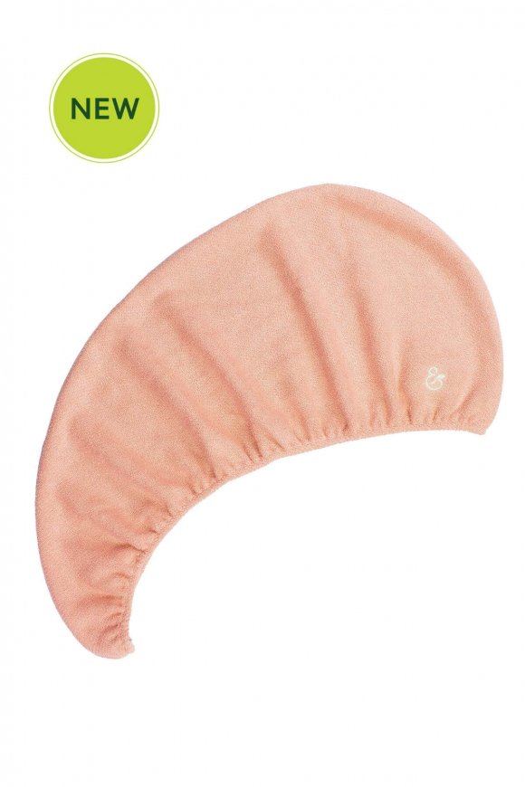 Microfiber Hair Turban Towel - PASTEL- PEACH