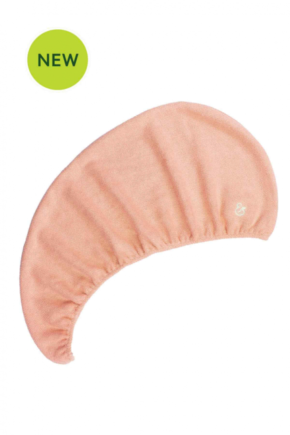 Microfiber Hair Turban Towel - PASTEL- PEACH